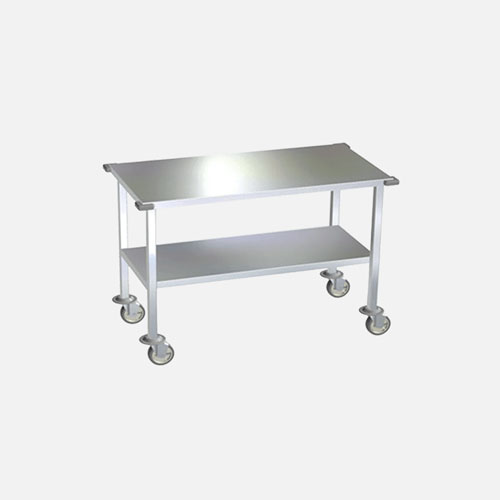 Stainless Steel Mobile Treatment Table/ Gurney