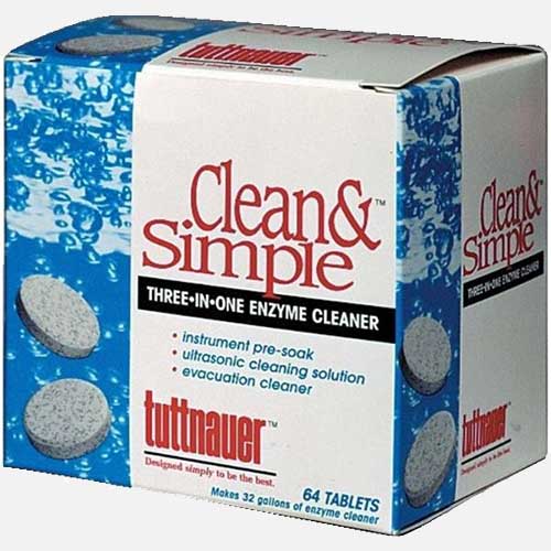 Ultrasonic Tablets, Clean &amp; Simple, 64 Tablets per Box