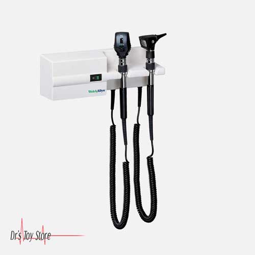 Welch Allyn Otoscope &amp; Opthalmascope with Transformer/Wall-Mount